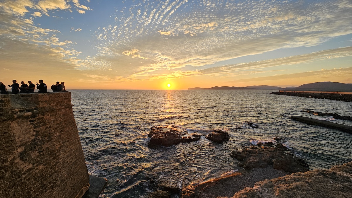 Sardinien, Alghero, Sonnenuntergang. Foto: Lena Ziehres, Reiselust-Mag