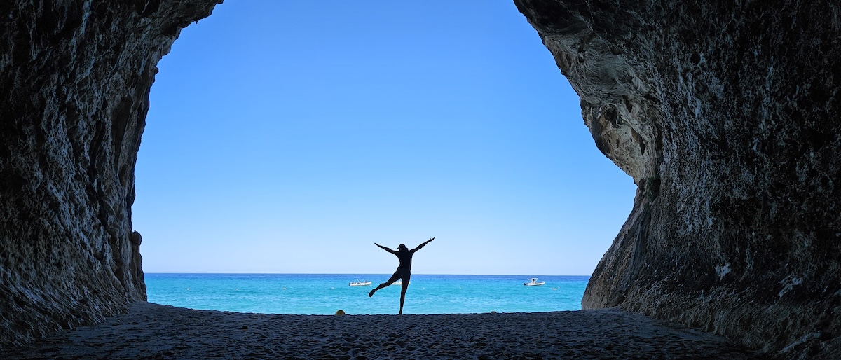 Sardinien, Paddeln Golf von Orosei Cala Luna. Foto: Lena Ziehres, Reiselust Mag