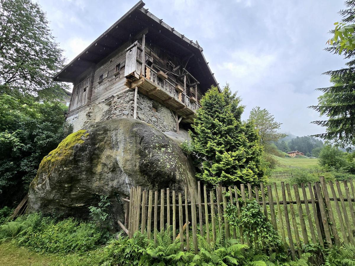 Häusl am Stein in St. Pankraz, Ultental. Foto: Beate Ziehres