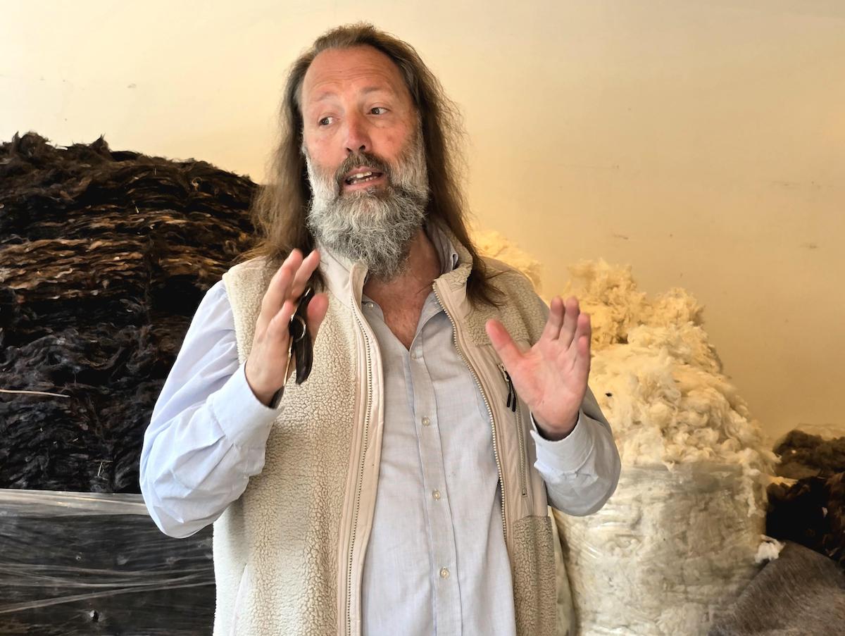 Wollmanufaktur Bergauf Kuppelwies, Geschäftsführer Wolfgang Raffeiner. Foto: Beate Ziehres