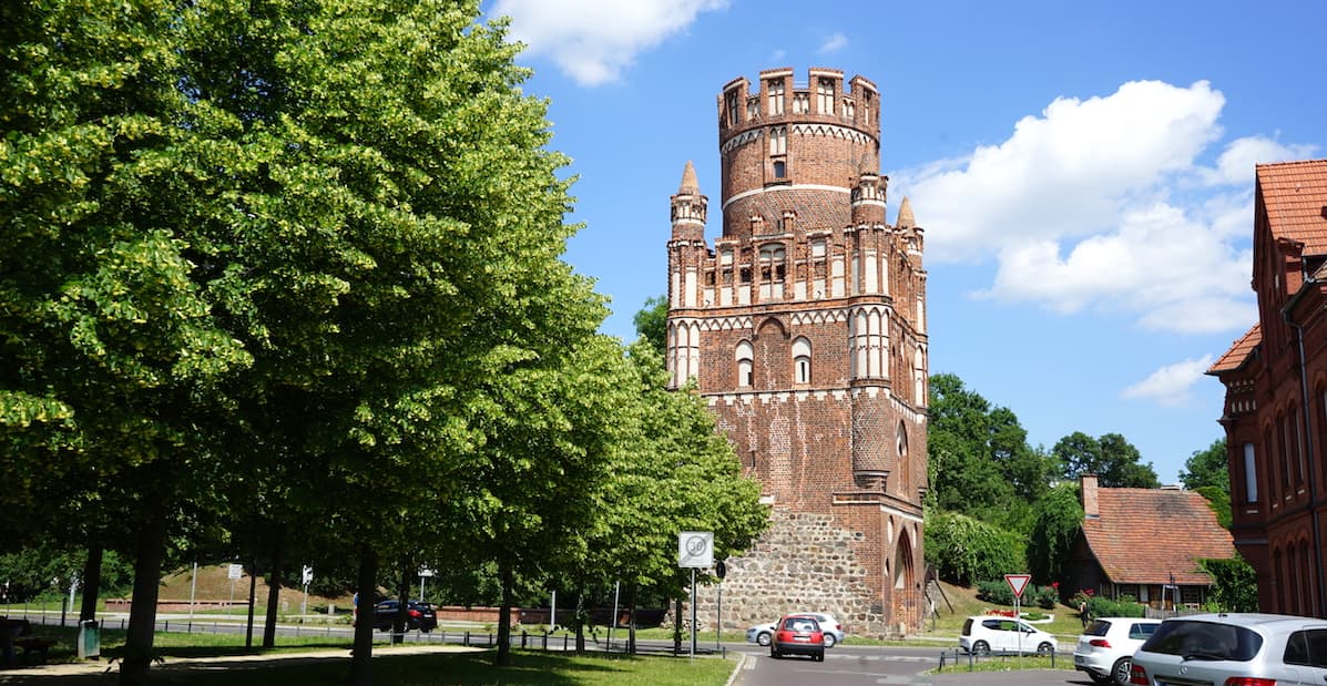 Altmark, Stendal: das Uengelinger Tor. Foto: Beate Ziehres