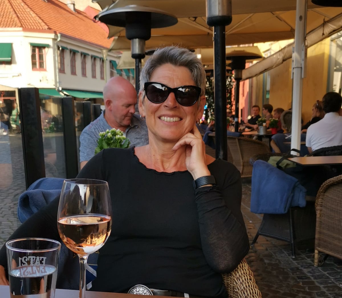 Beate Ziehres, Malmö, Lilla Torg. Foto: Bernd Ewert