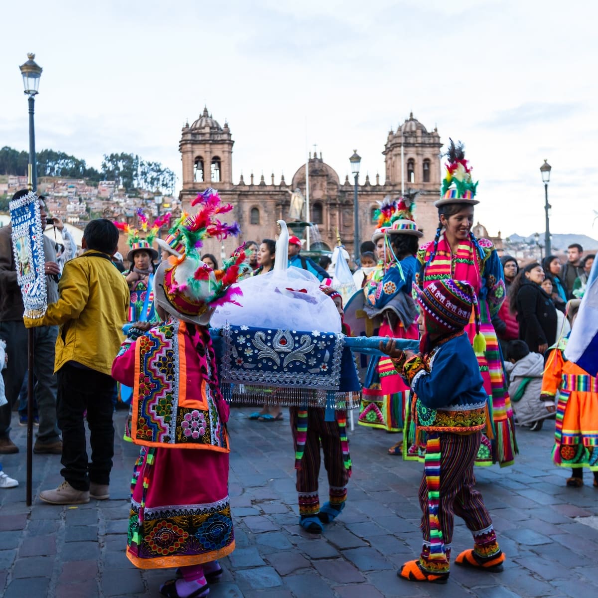 Einheimische in Cusco, Peru