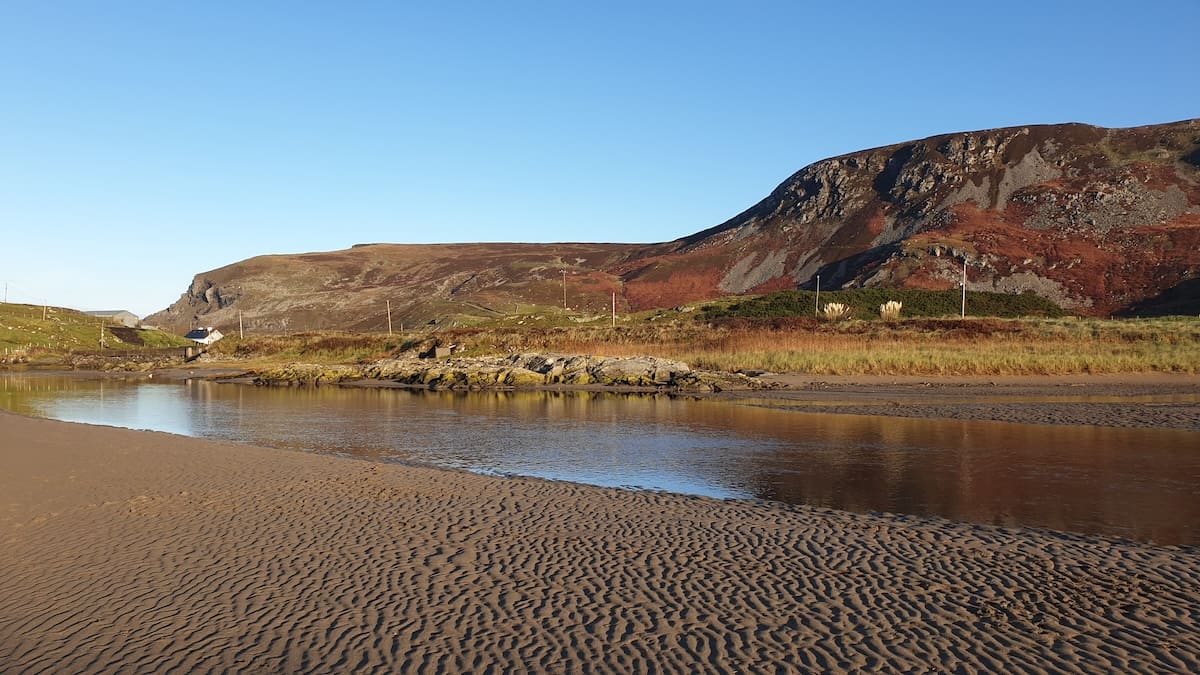 Ein Strand nahe Glencolmcille