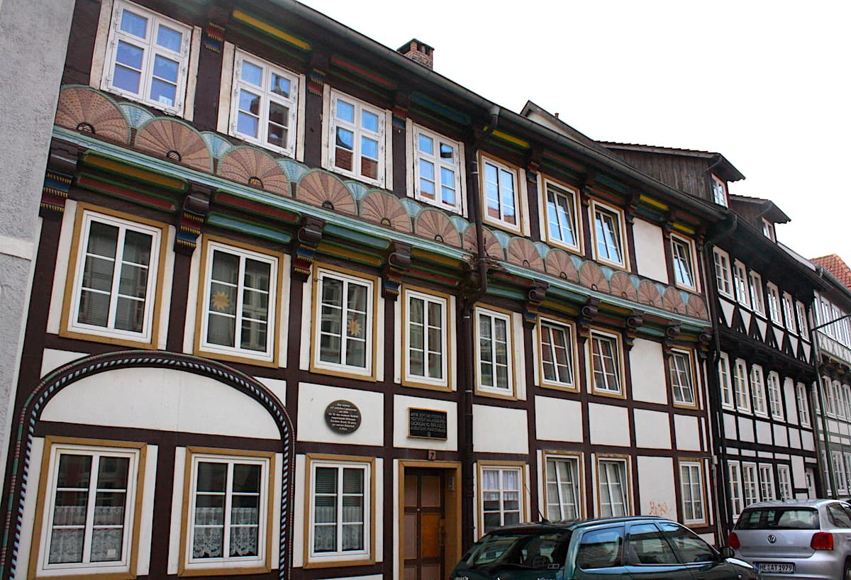 In diesem Haus wohnte Giordano Bruno um 1590. Foto: Lena Ziehres