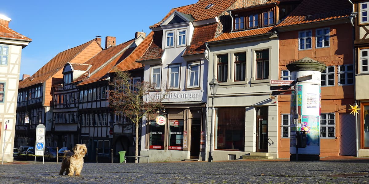 Marktplatz Helmstedt. Foto: Beate Ziehres