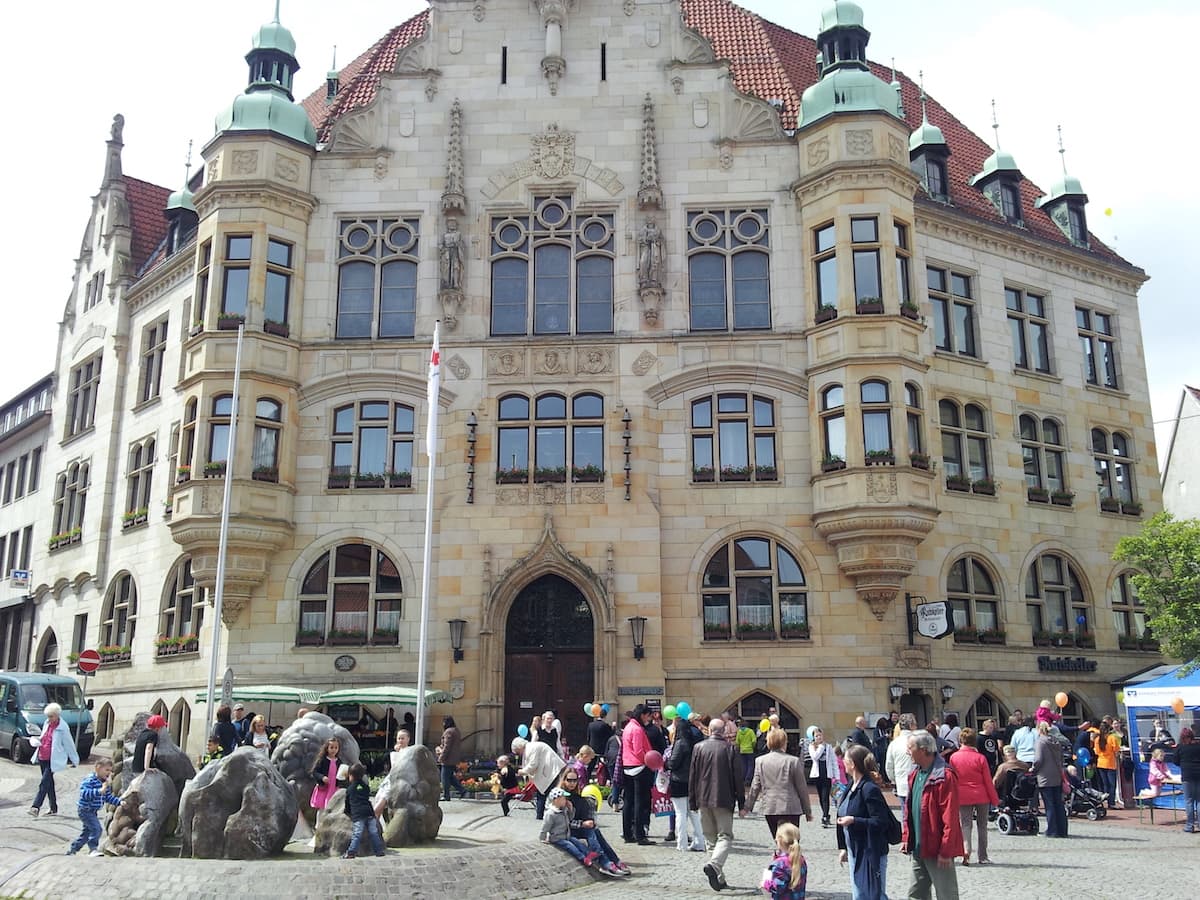 Rathaus Helmstedt. Foto: Beate Ziehres