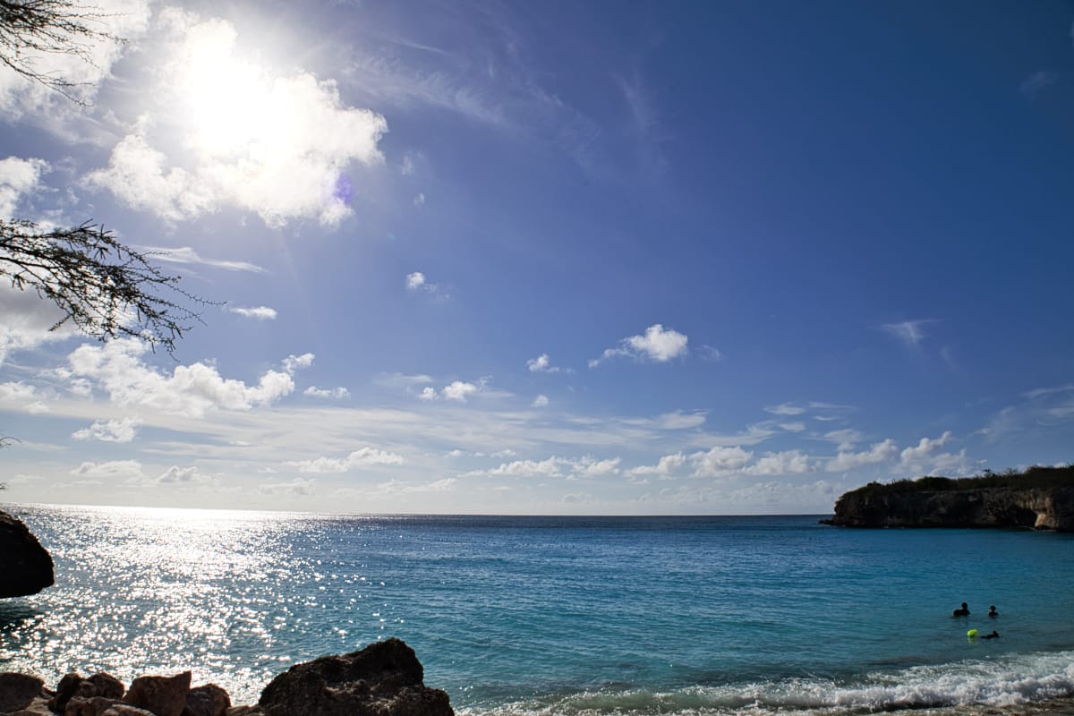 Blick aufs Meer vom Großen Knip