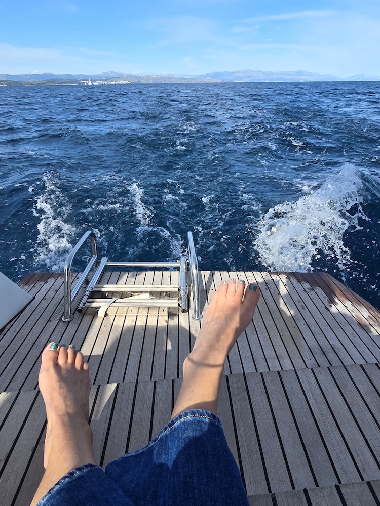 Segeltörn Kroatien, entspannt. Foto: Beate Ziehres, Reiselust-Mag