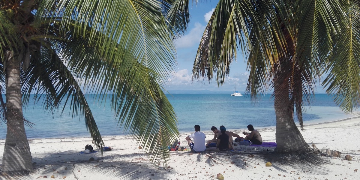 Strand und Palmen, Kuba. Foto: Beate Ziehres, Reiselust-Mag