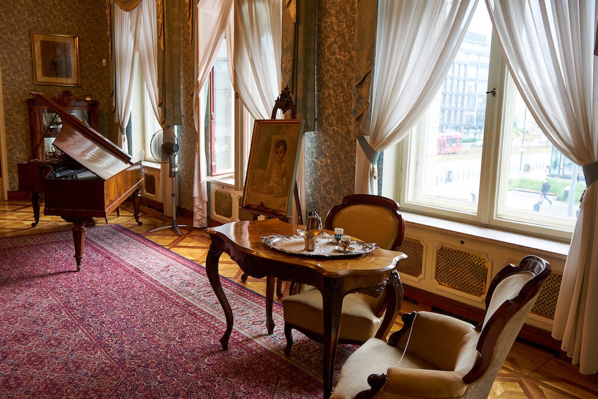 Lodz, Damenzimmer im Poznanski-Palast. Foto: Beate Ziehres, Reiselust-Mag