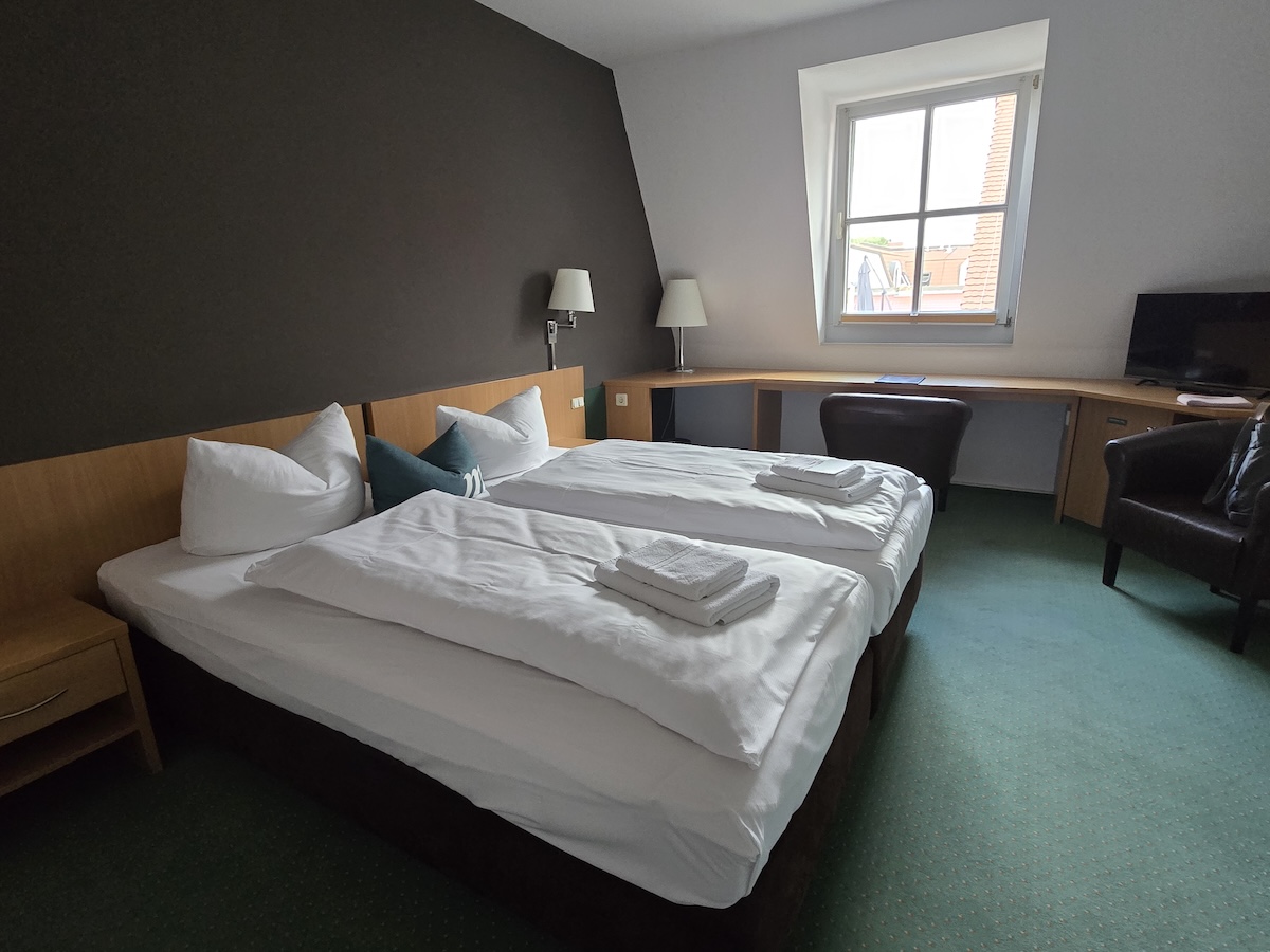 Lutherstadt Wittenberg, Hotel Martas, Zimmer. Foto: Beate Ziehres, Reiselust-Mag