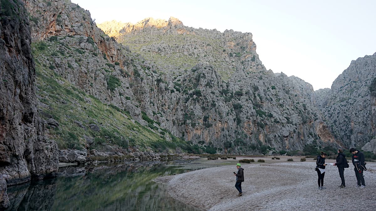 Mallorca im Winter: Torrent de Pareis. Foto: Beate Ziehres