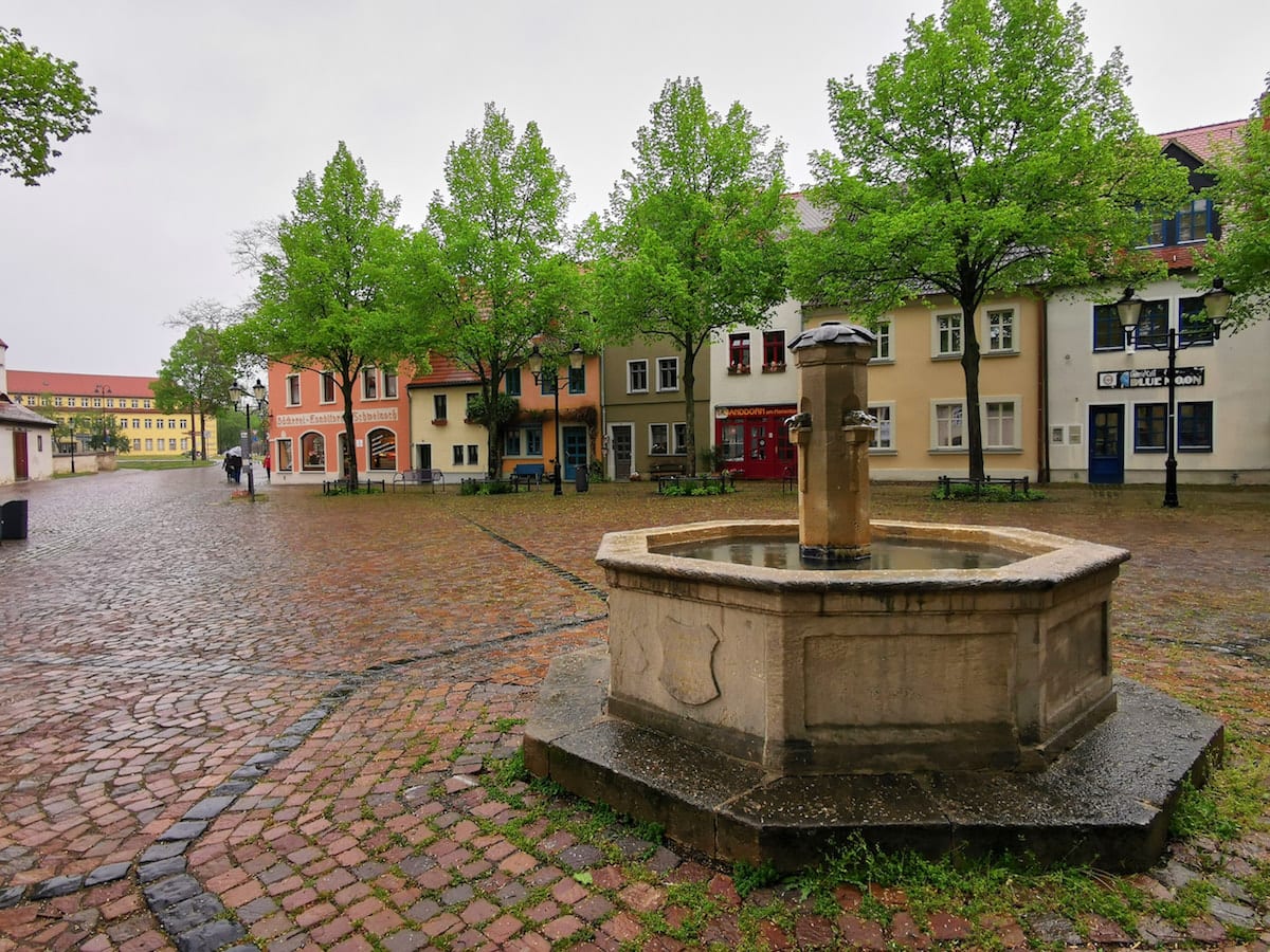 Marienplatz in Naumburg. Foto: Beate Ziehres, Reiselust-Mag