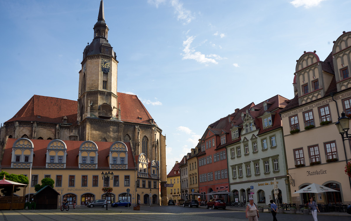 Marktplatz Naumburg, Sachsen-Anhalt. Foto: Beate Ziehres, Reiselust-Mag