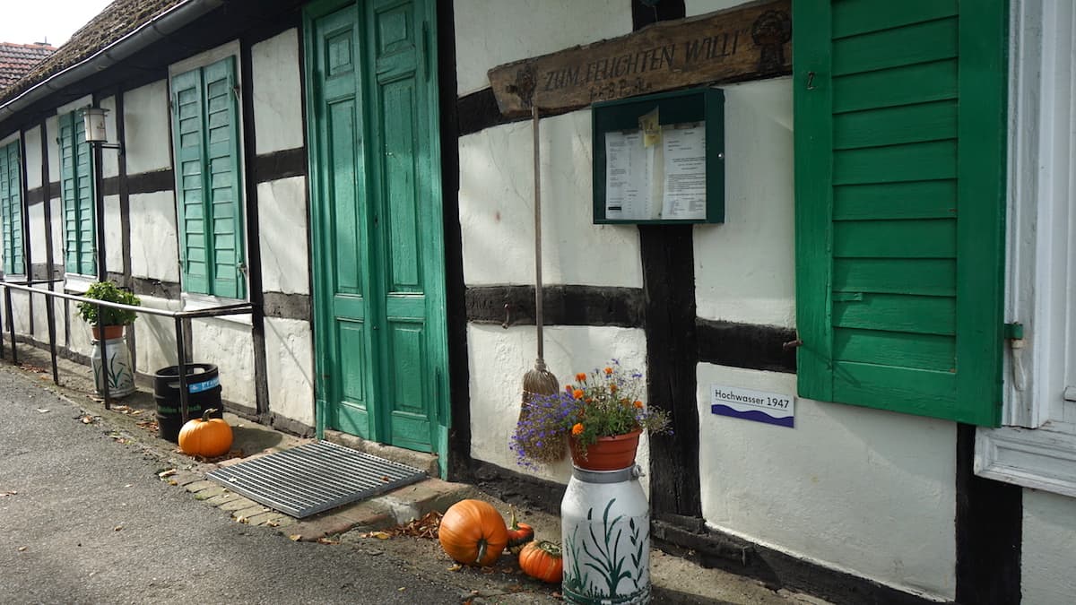 Oderbruch, Neulietzegöricke, Dorfkrug "Zum feuchten Willi". Foto: Beate Ziehres