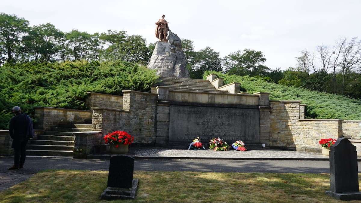 Oderbruch, Seelower Höhen, Ehrenmal. Foto: Beate Ziehres