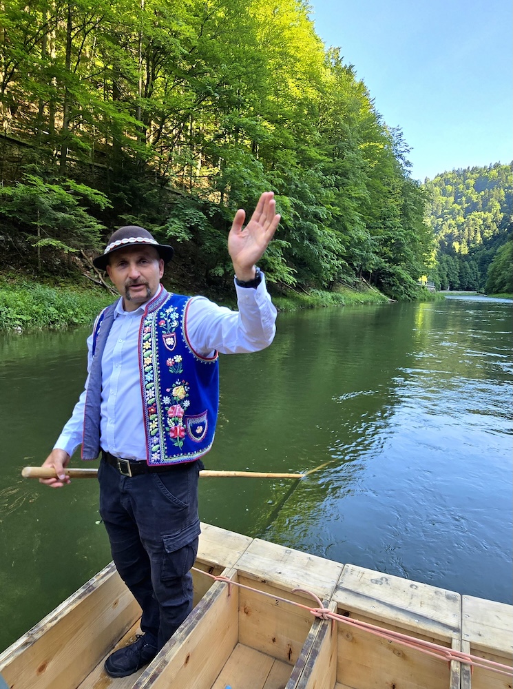 Dunajec Flößer. Foto: Beate Ziehres, Reiselust-Mag
