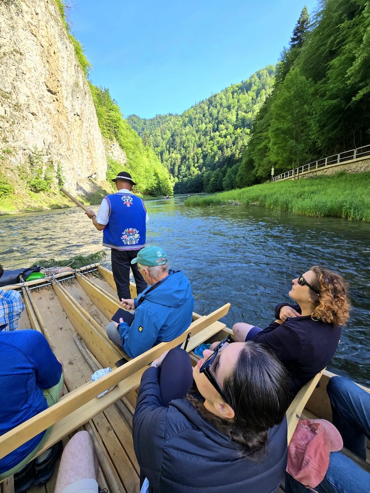 Dunajec-Floßfahrt. Foto: Beate Ziehres, Reiselust-Mag