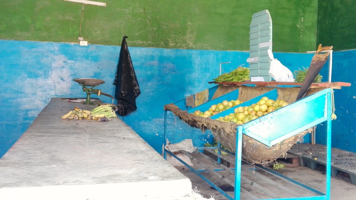 Blick in einen Obst- und Gemüseladen in Trinidad, Kuba – Foto: Beate Ziehres