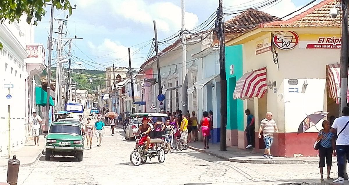 Trinidad, Kuba: die vergleichsweise lebhafte Calle San Procopio – Foto: Beate Ziehres