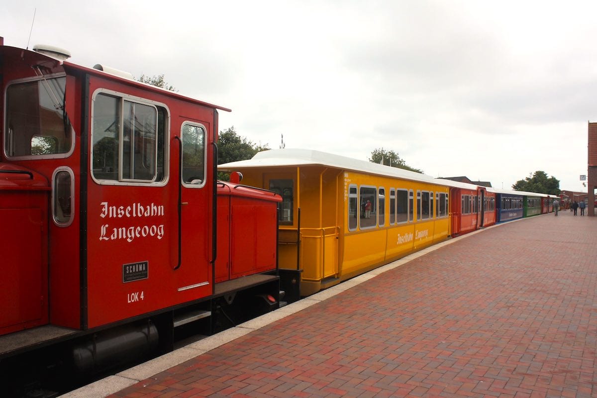 Die Inselbahn von Langeoog – Foto: Lena Ziehres