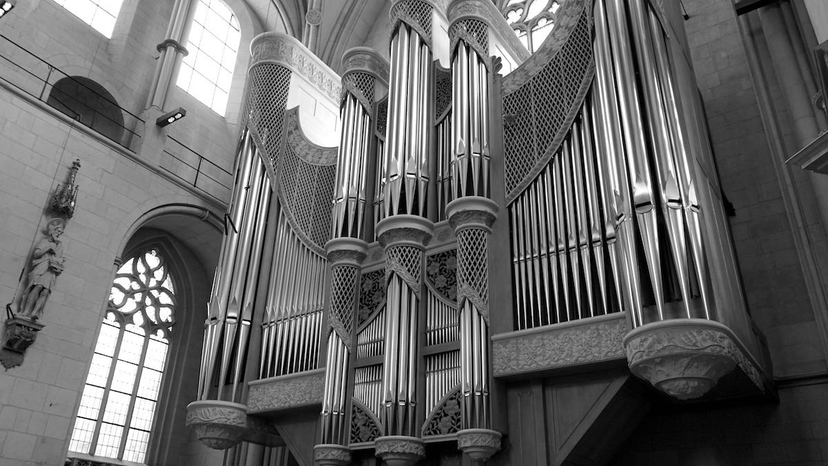 Die Hauptorgel des St.-Paulus-Doms in Münster, Nordrhein-Westfalen – Foto: Beate Ziehres