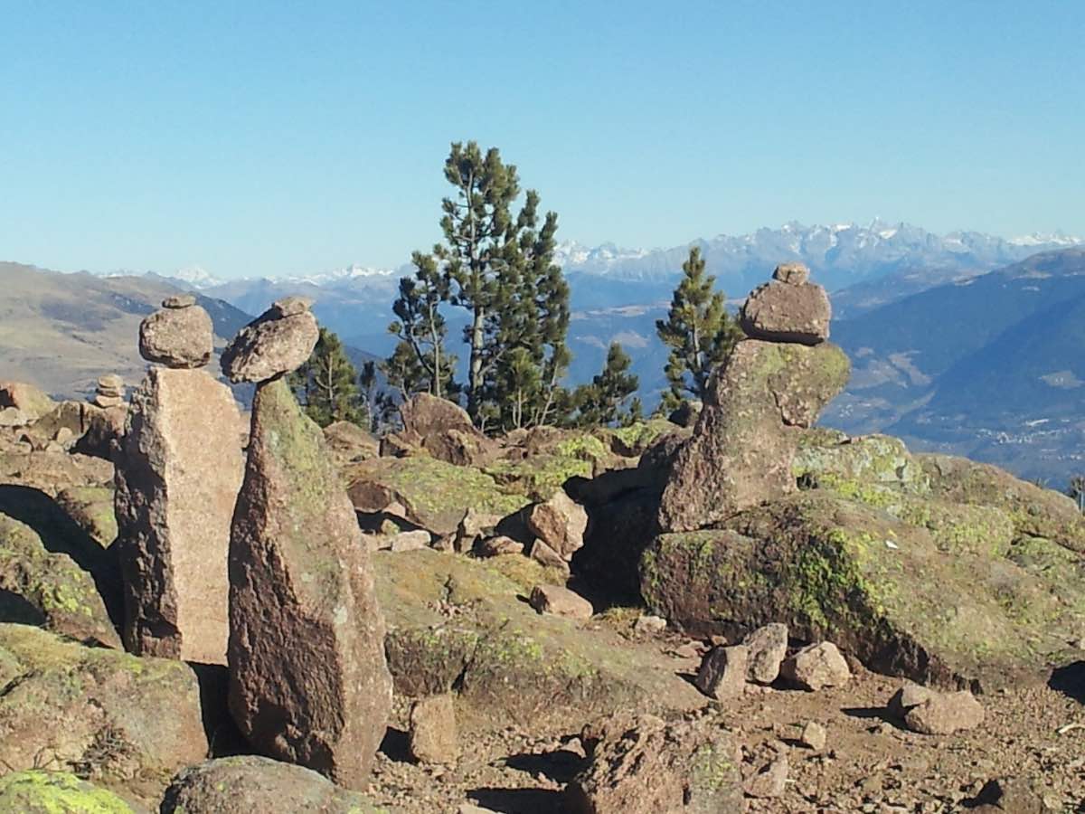 Südtirol: Blick vom sonnigen Rittner Horn nach Norden – Foto: Beate Ziehres