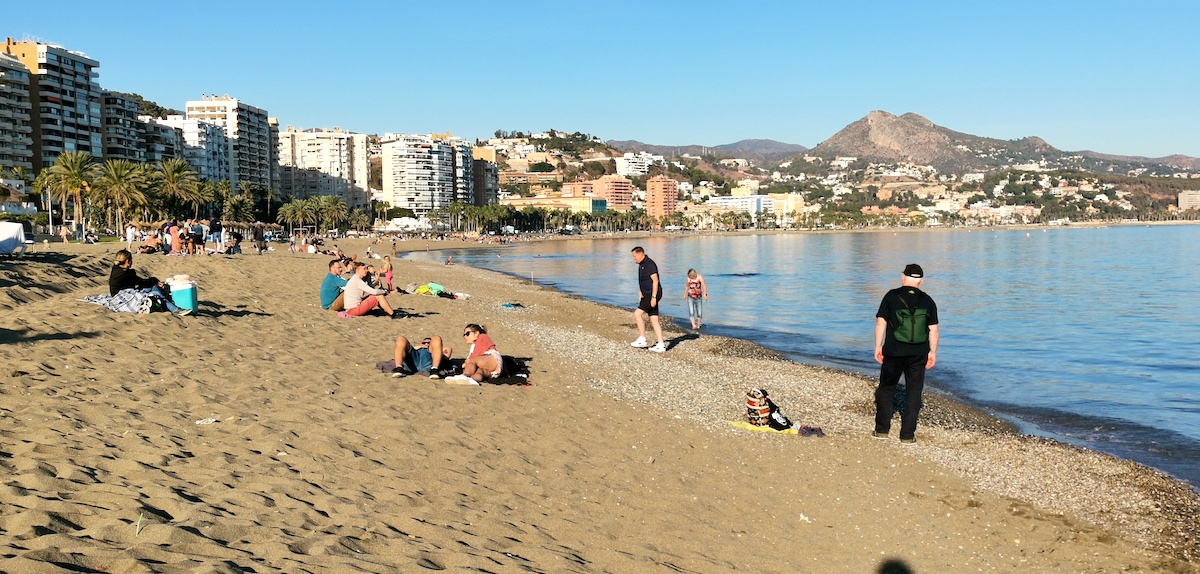 Malaga Strand. Foto: Beate Ziehres, Reiselust-Mag