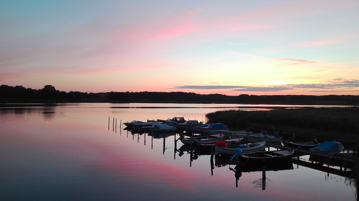 Abendstimmung am Wreechener See – Foto: Beate Ziehres