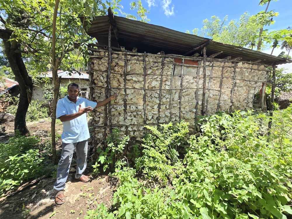 Sansibar Dorfleben: Bauweise. Foto: Beate Ziehres, Reiselust-Mag
