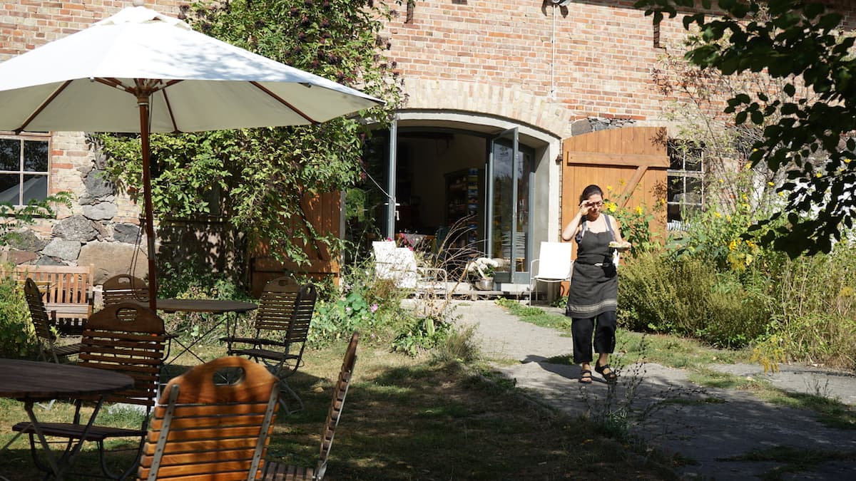 Seenland Oder-Spree, Märkische Schweiz, Ihlow, Biohof, Garten. Foto: Beate Ziehres