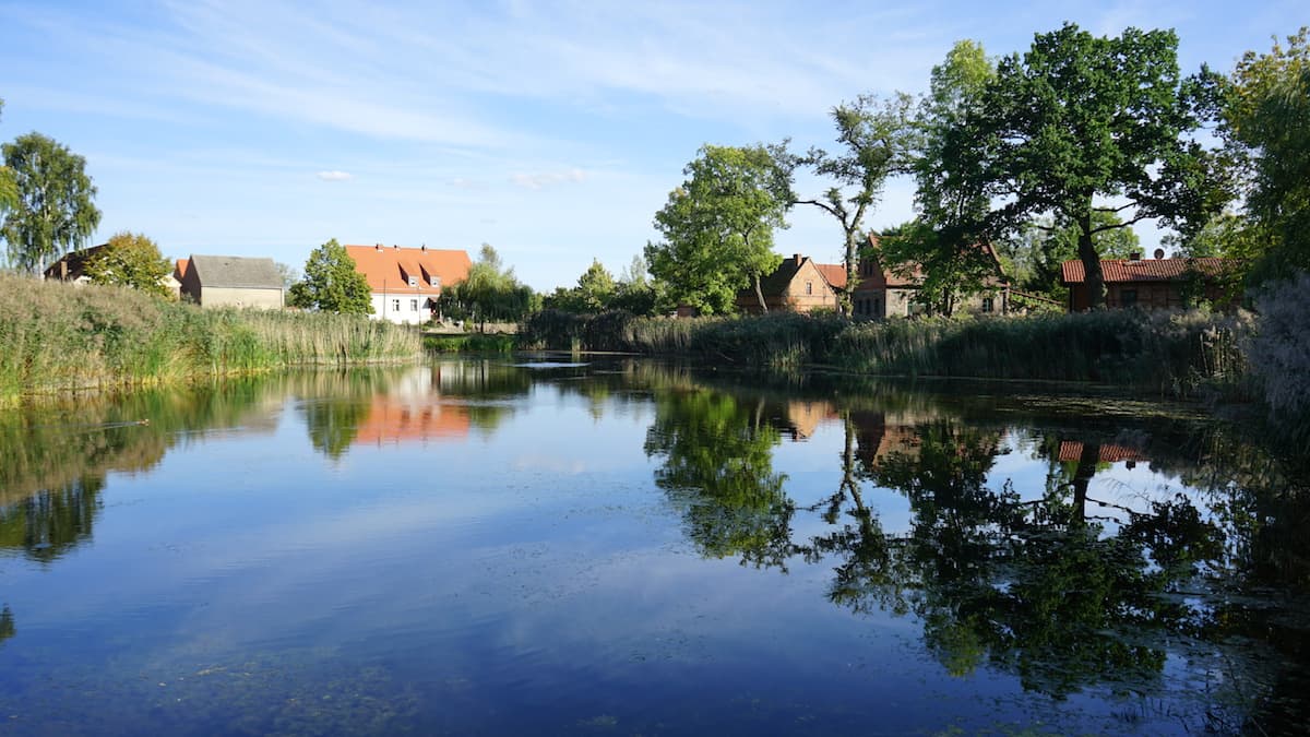 Seenland Oder-Spree, Märkische Schweiz, Ihlow, Dorfteich. Foto: Beate Ziehres