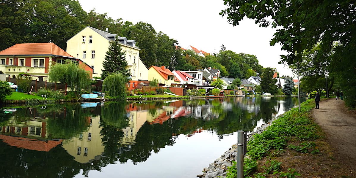 Seenland Oder-Spree, Woltersdorf, Wanderweg am Kanal zum Kalksee. Foto: Beate Ziehres, Reiselust-Mag
