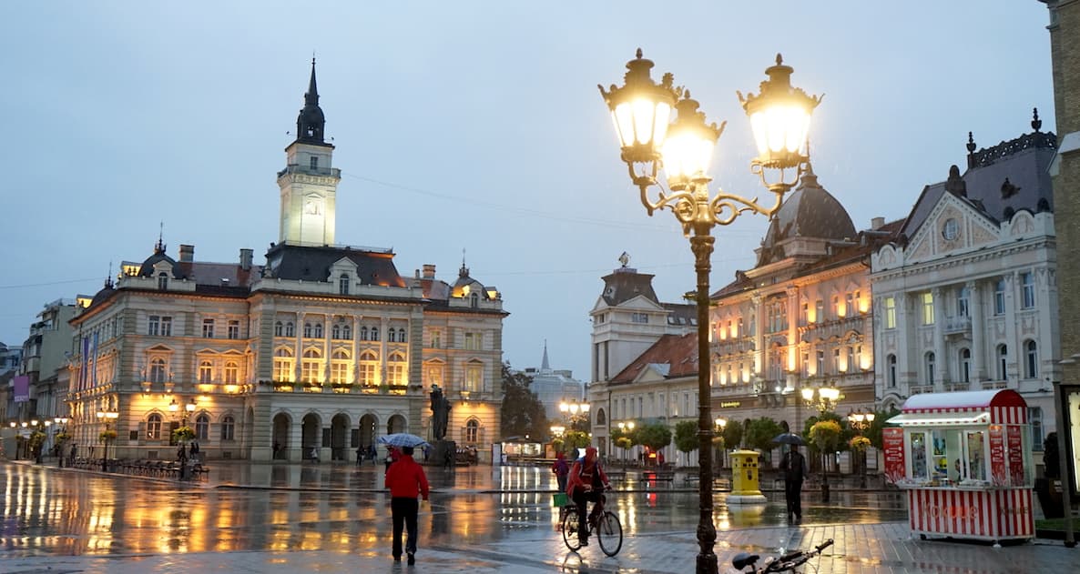 Serbien, Novi Sad, Freiheitsplatz. Foto: Beate Ziehres