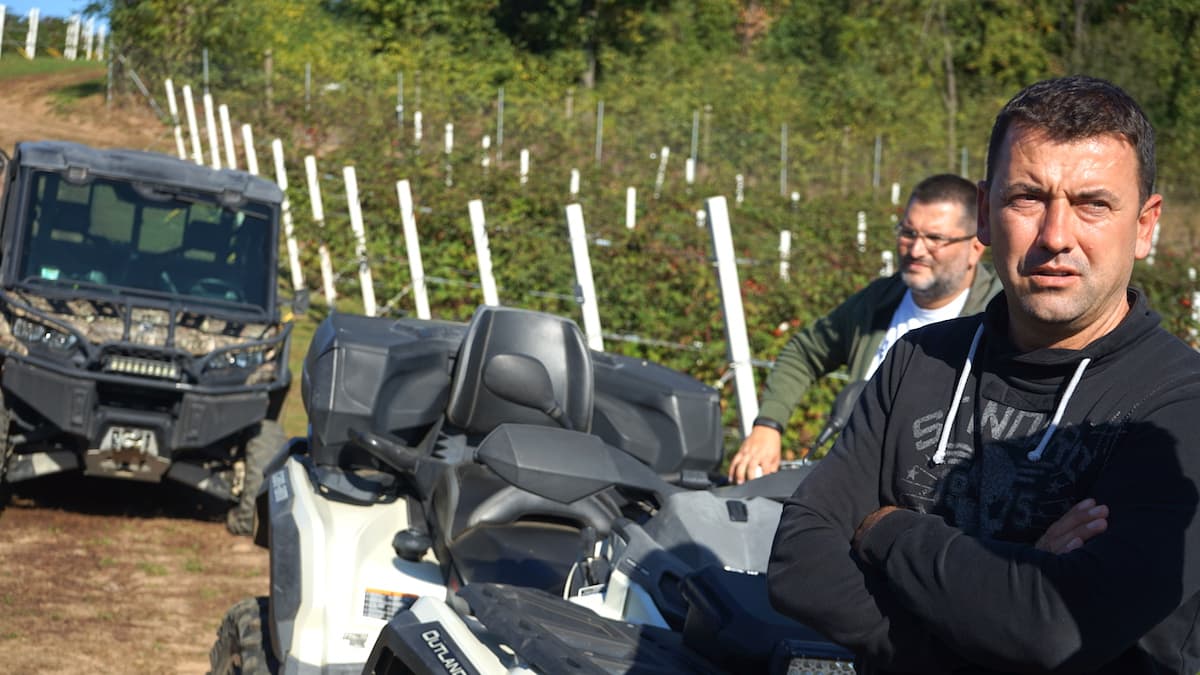 Agrobel Plantagen in Serbien. Foto: Beate Ziehres