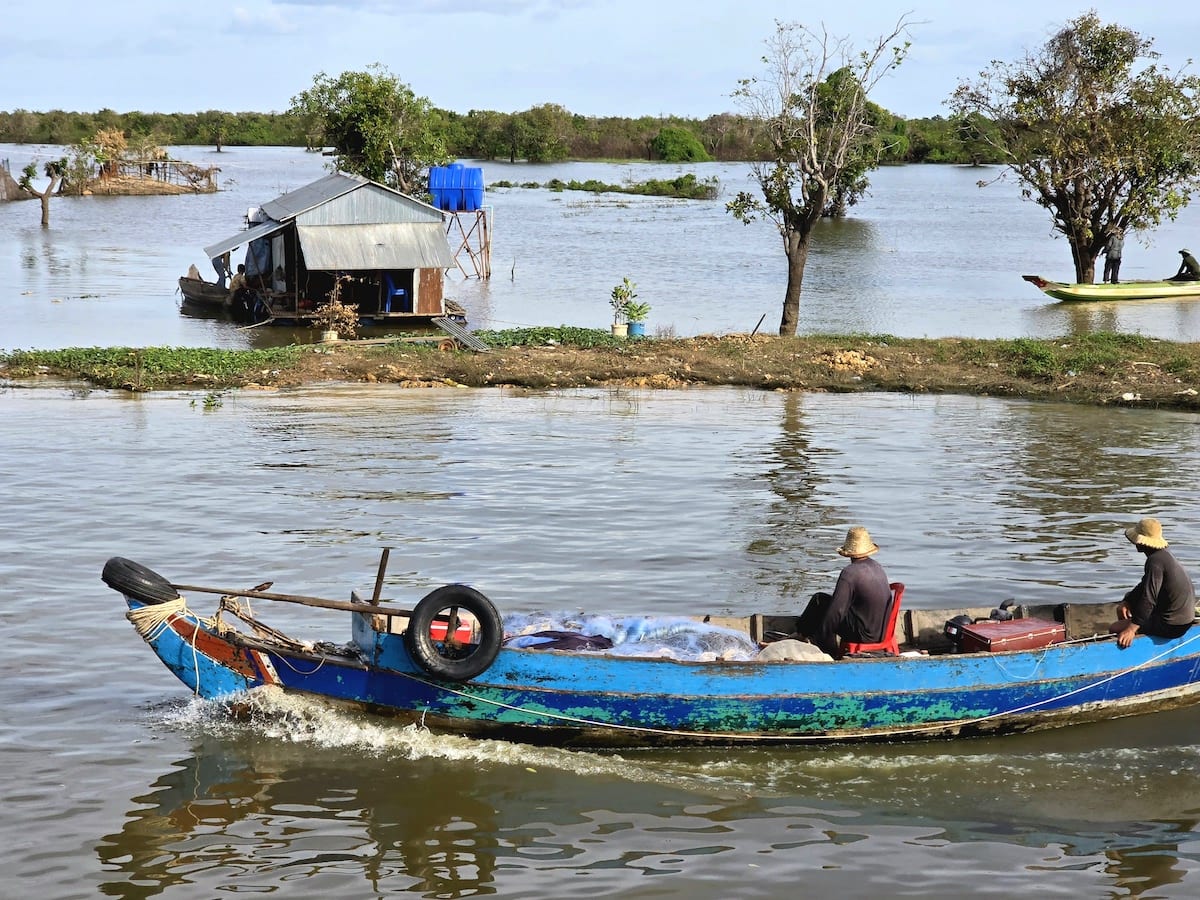Kambodscha, Boote auf dem Tonle Sap. Foto: Beate Ziehres, Reiselust-Mag