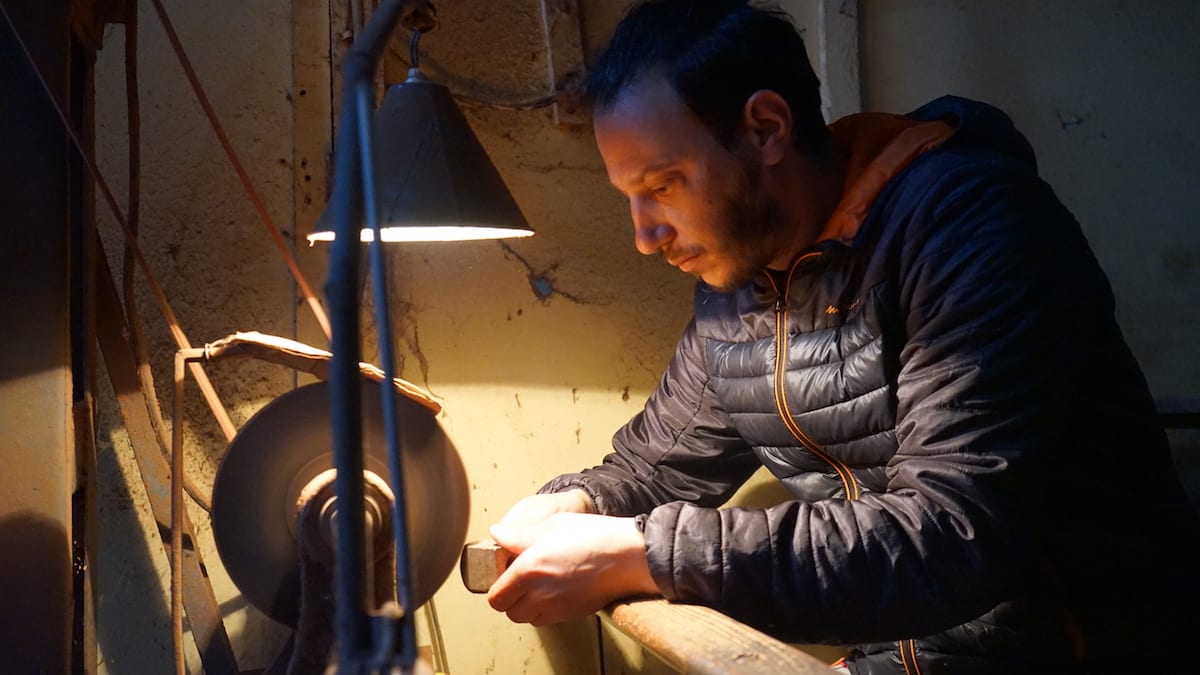 Anis Bouchnak in Tabarka, im Norden von Tunesien. Foto: Beate Ziehres