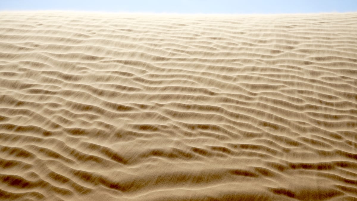 Tunesien Urlaub – Wind weht über die Dünen. Foto: Beate Ziehres