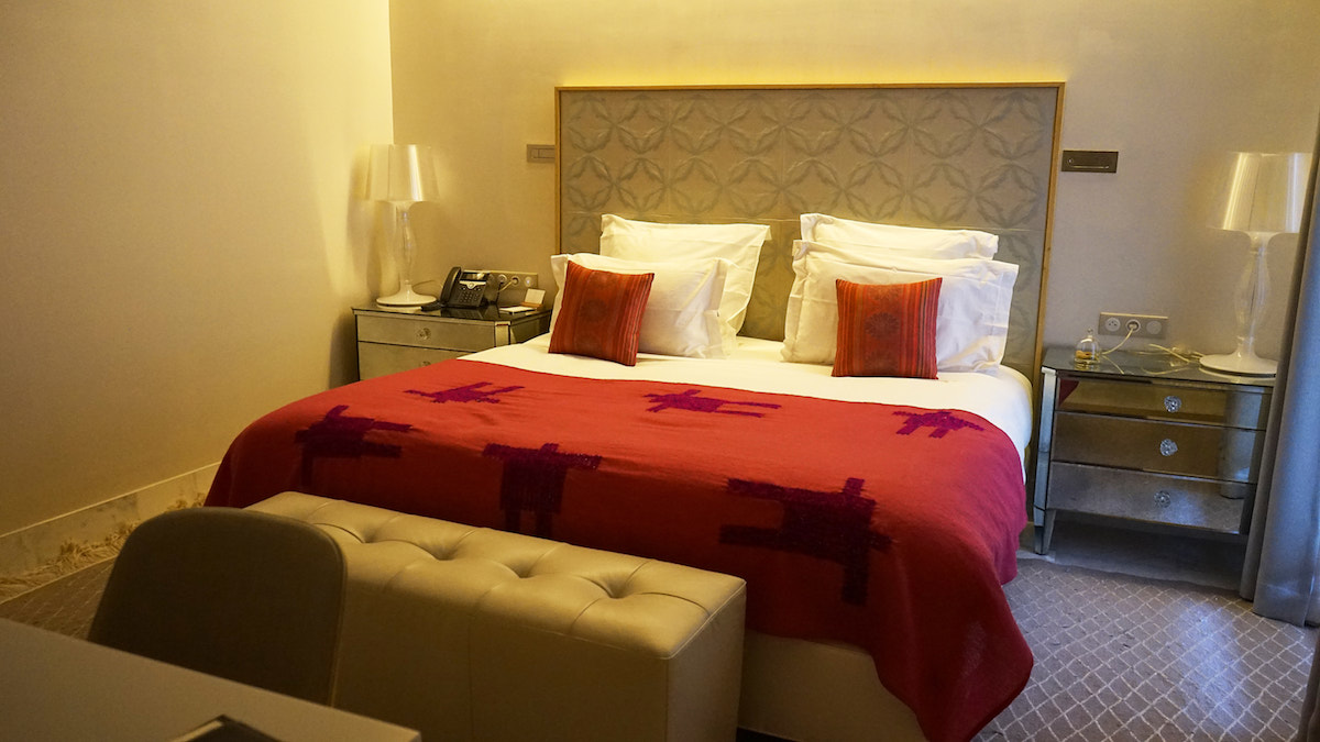 Tunesien, Tunis, Hotel Dar El Jeld, Schlafzimmer. Foto: Beate Ziehres, Reiselust-Mag