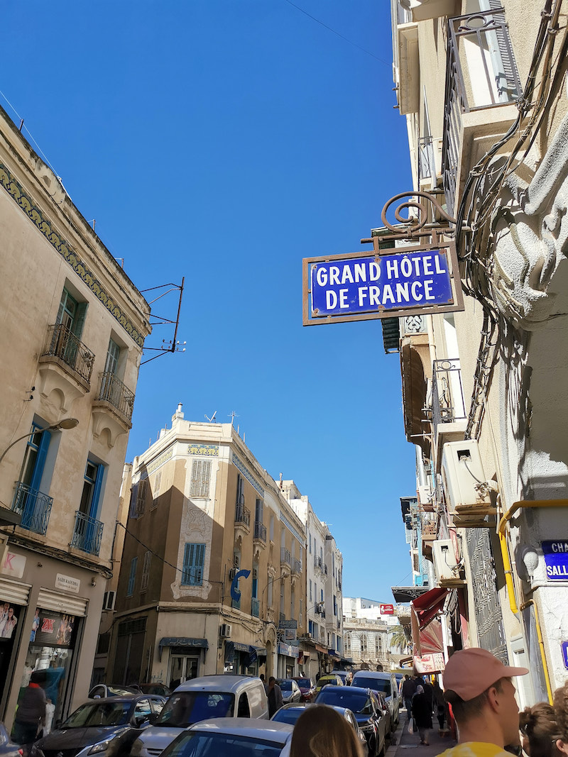 Grand Hotel de France in Tunis, Tunesien. Foto: Beate Ziehres, Reiselust-Mag