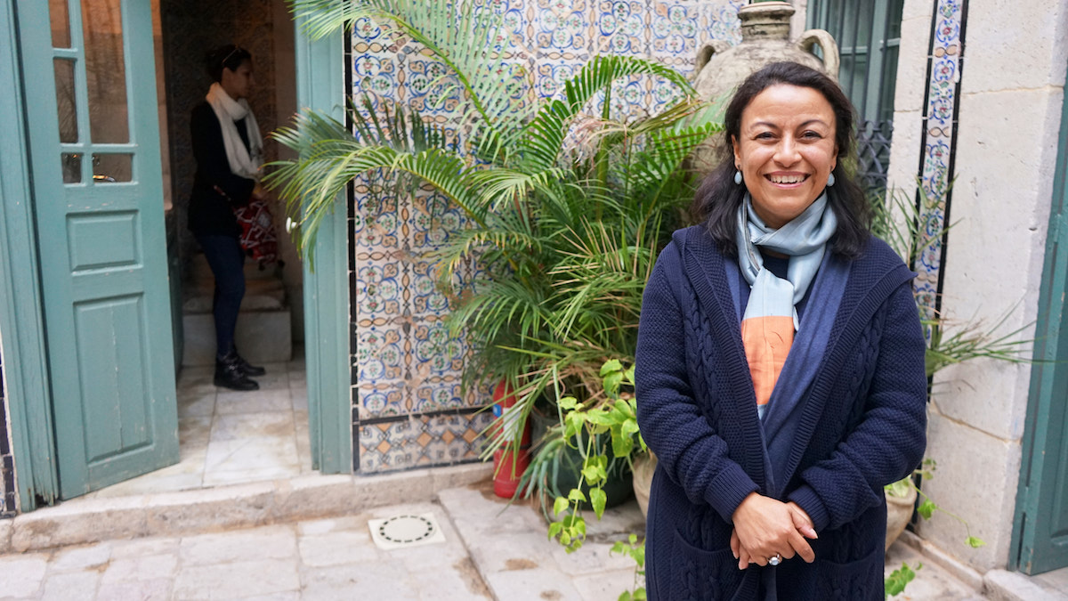 Tunesien: Hotelbesitzerin Leila Ben Gazem. Foto: Beate Ziehres