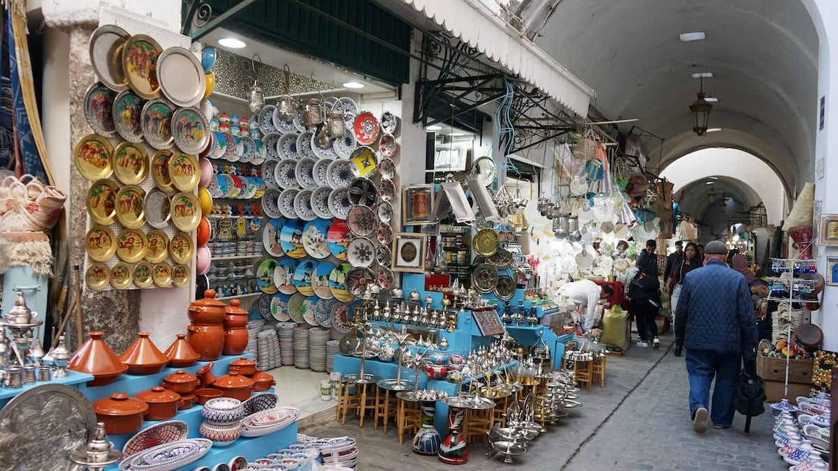 Tunesien, Lifestyle in den Souks von Tunis. Foto: Beate Ziehres