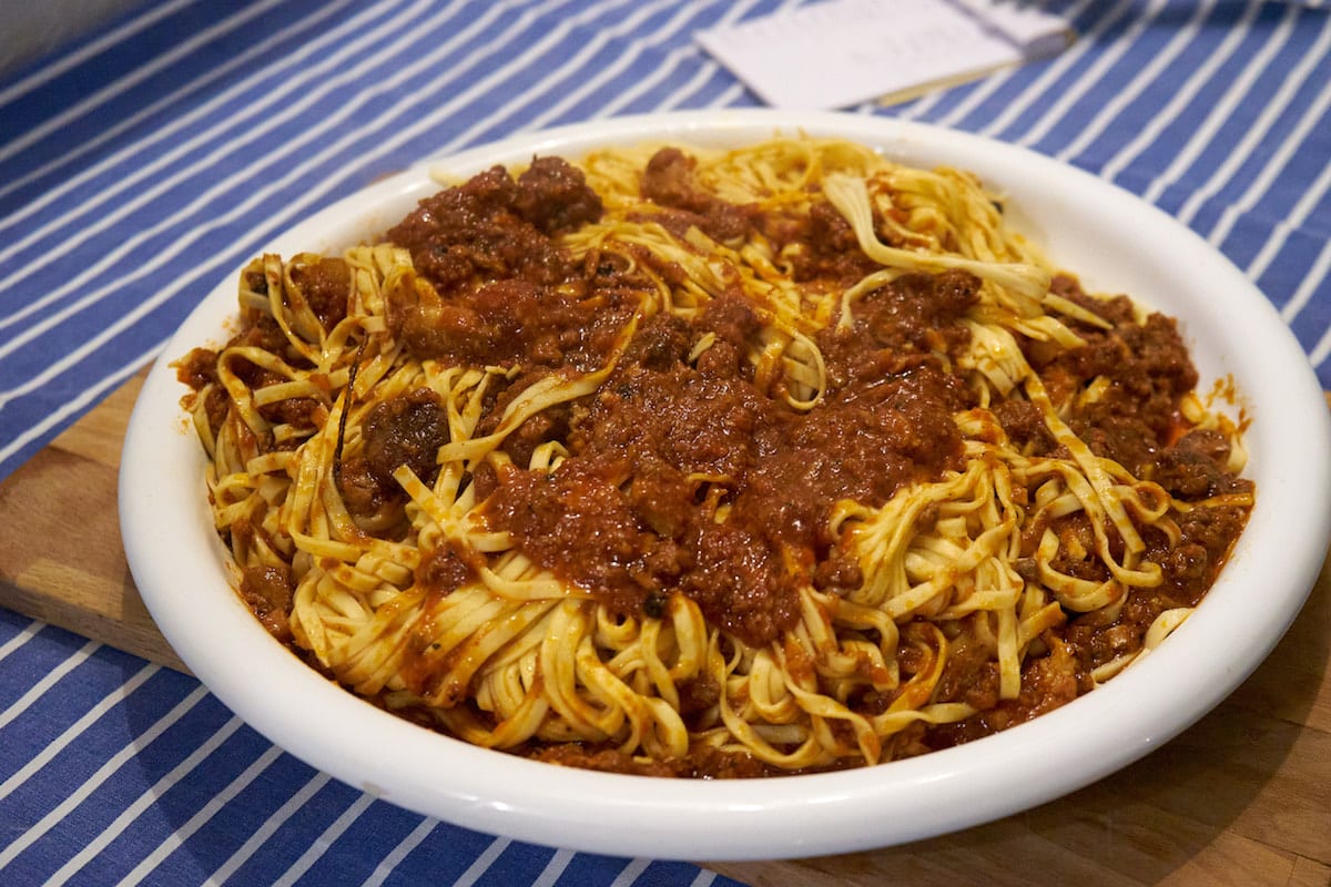 Kochkurs in Umbrien: Tagliatelle al ragù di cinghiale. Foto: Beate Ziehres, Reiselust-Mag