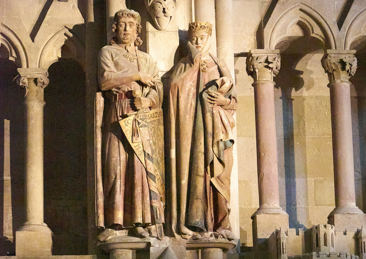 Stifterfigur Uta, Naumburger Dom, Foto: Beate Ziehres