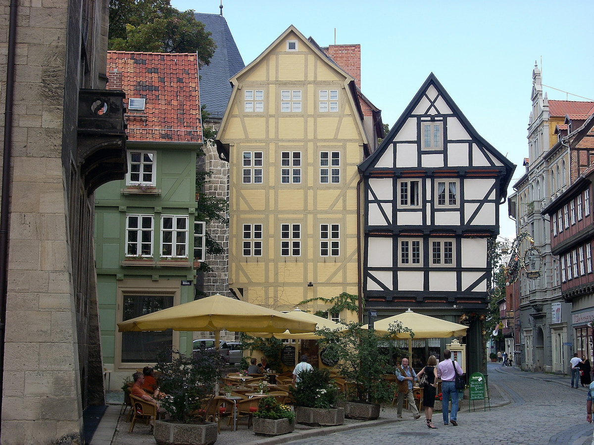 Altstadt von Quedlinburg, Welterbe Sachsen-Anhalt. Foto Beate Ziehres