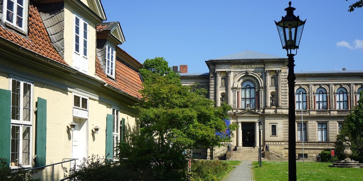 Wolfenbüttel, Herzog August Bibliothek und Lessinghaus